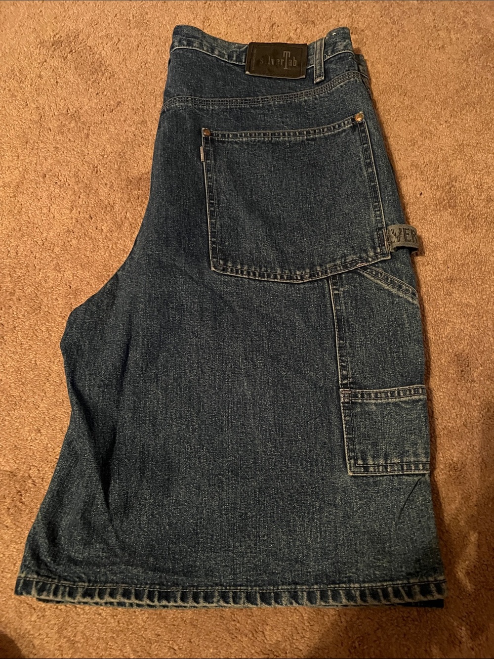 Levi's SilverTab Dark Blue Denim Skirt